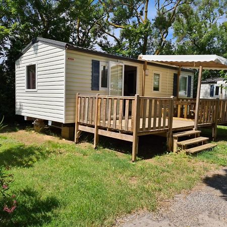 Mobil Home Camping Des 7 Fonts آجد المظهر الخارجي الصورة