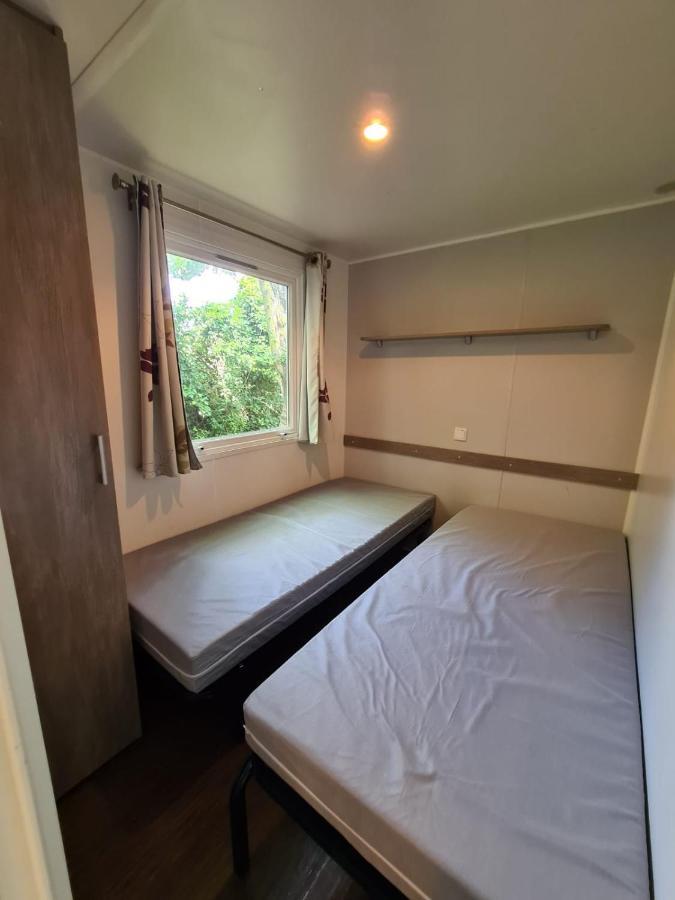 Mobil Home Camping Des 7 Fonts آجد المظهر الخارجي الصورة